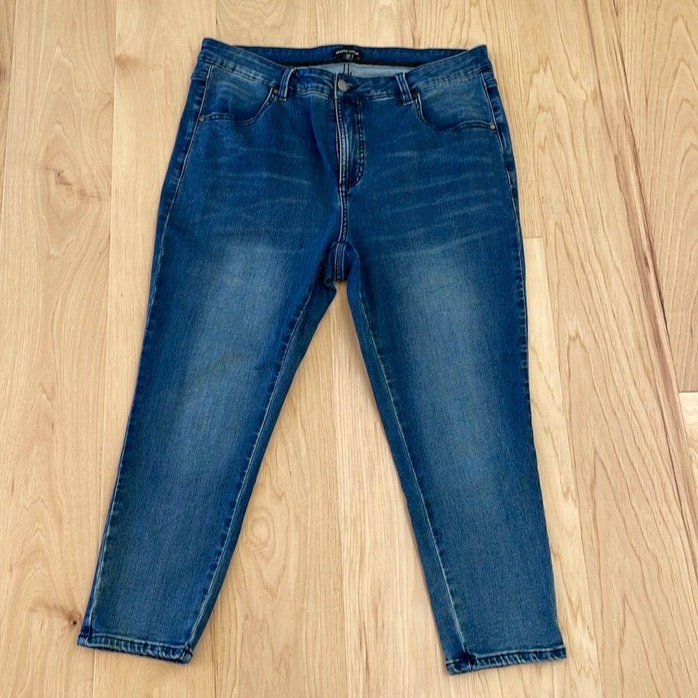 Universal Standard 16P Seine High Rise Skinny Women's Blue Jeans